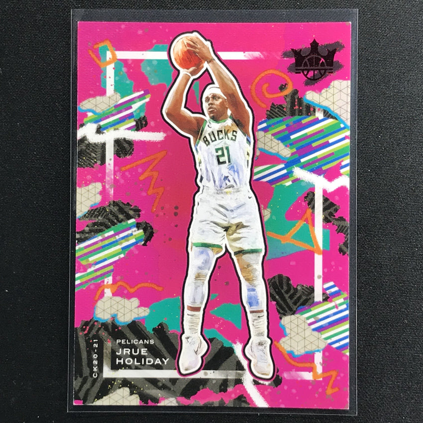 2020-21 Court Kings Jrue Holiday Base Ruby 57/149