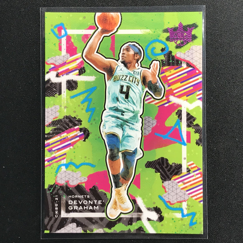2020-21 Court Kings Devonte Graham Base Pink 31/99