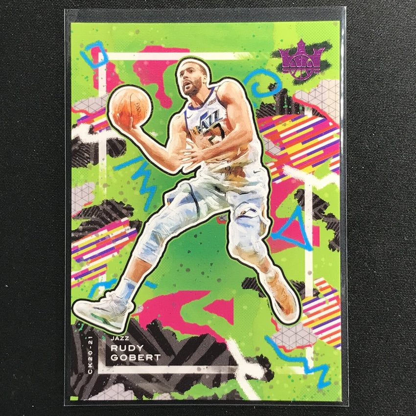 2020-21 Court Kings Rudy Gobert Base Pink 6/99