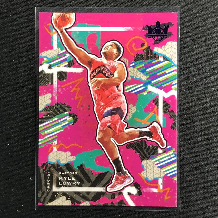 2020-21 Court Kings Kyle Lowry Base Violet 38/49
