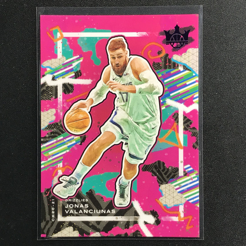 2020-21 Court Kings Jonas Valanciunas Base Violet 13/49