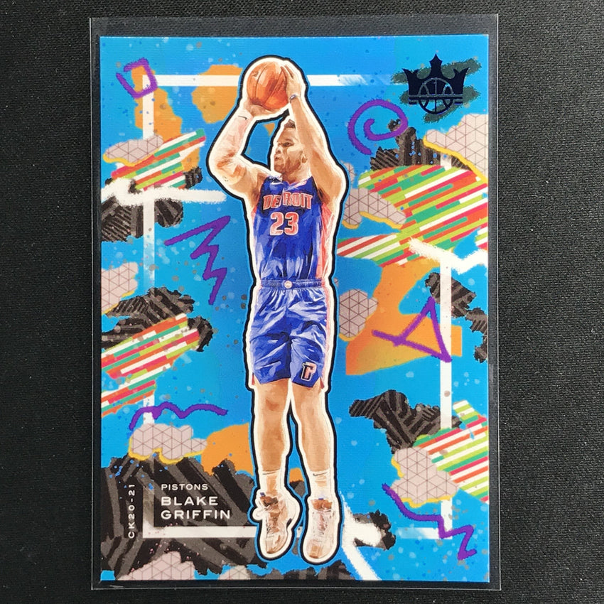 2020-21 Court Kings Blake Griffin Base Sapphire 15/25