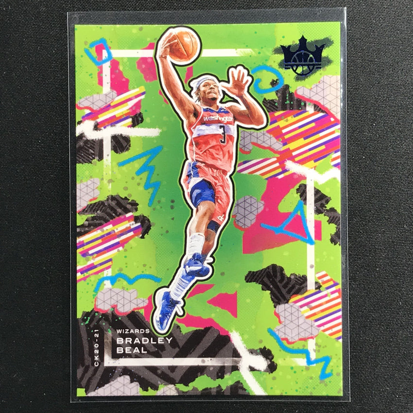 2020-21 Court Kings Bradley Beal Base Sapphire 10/25