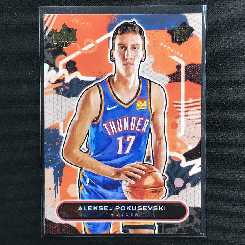 2020-21 Court Kings ALEKSEJ POKUSEVSKI Rookies I #89