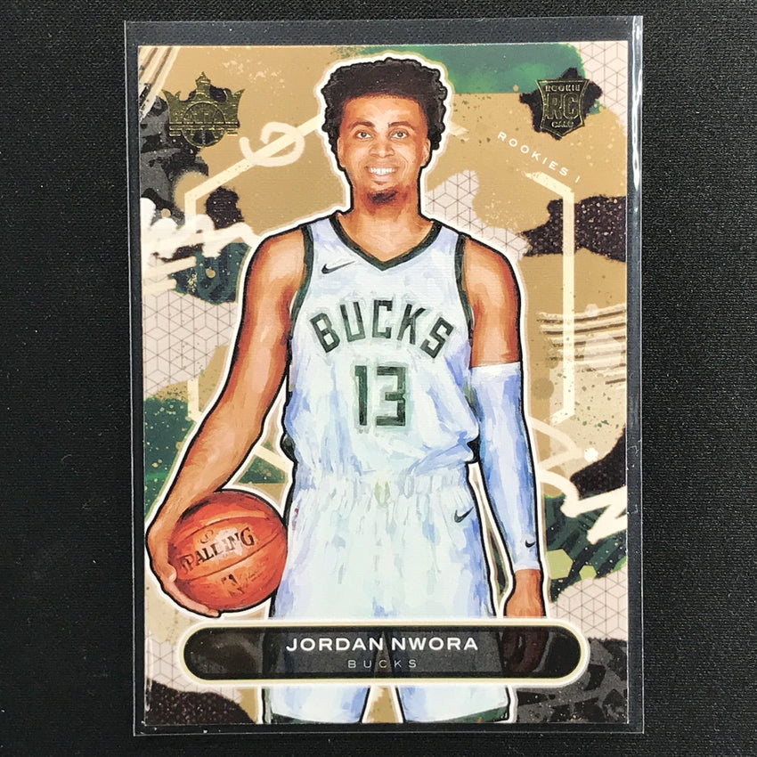 2020-21 Court Kings JORDAN NWORA Rookies I #86