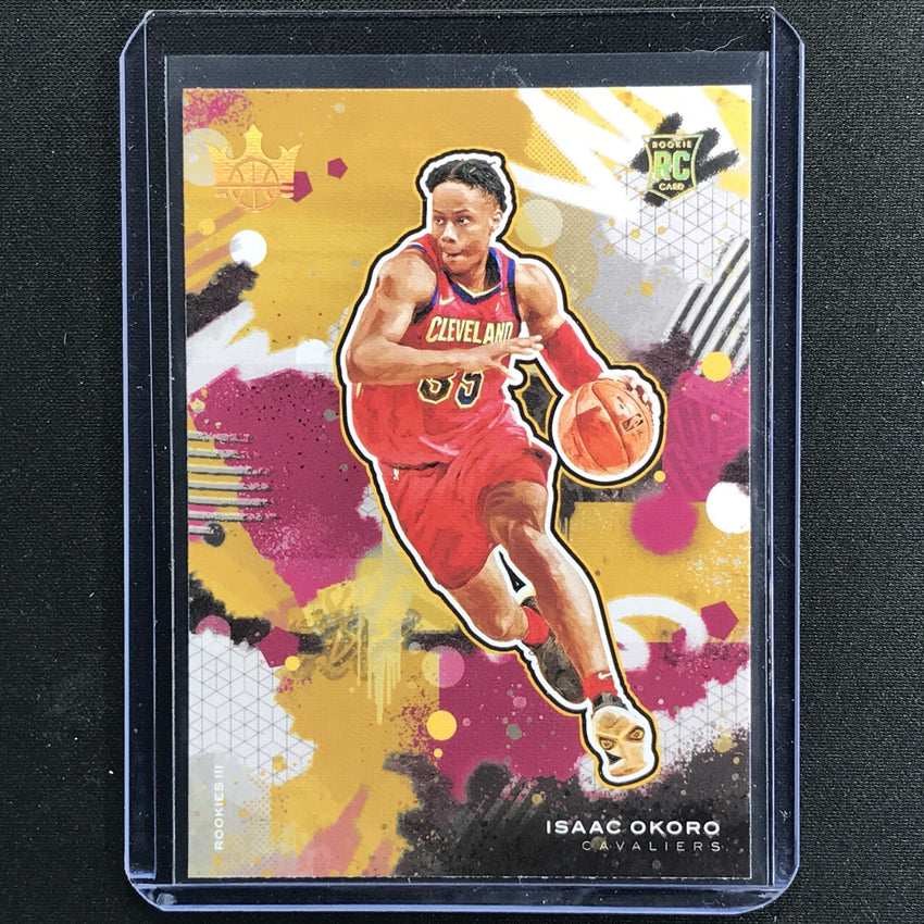 2020-21 Court Kings Isaac Okoro Rookies Iii No 156