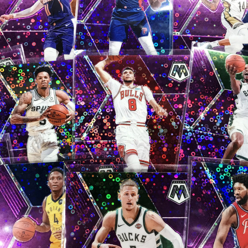 2019-20 Mosaic GEORGE HILL Purple FAST BREAK Prizm 3/50-Cherry Collectables