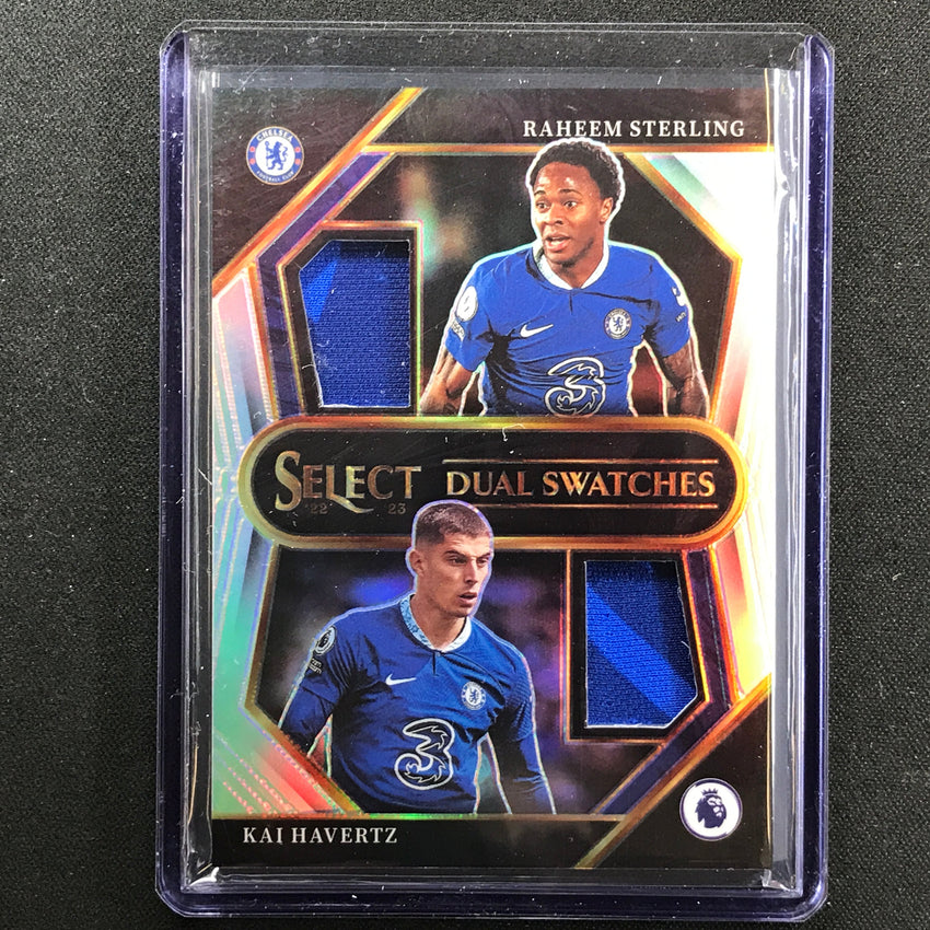 2022-23 Select Epl Kai Havertz Sterling Dual Swatches Relic Silver Prizm No Cfb
