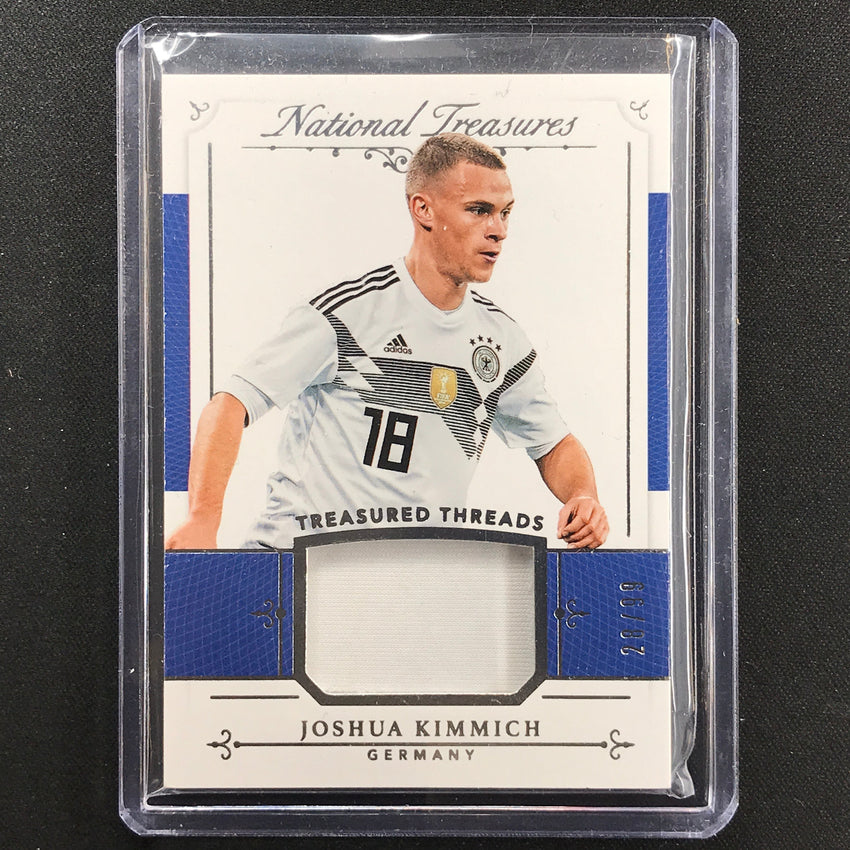 2018 National Treasures Joshua Kimmich Treasured Threads Relic 28/99