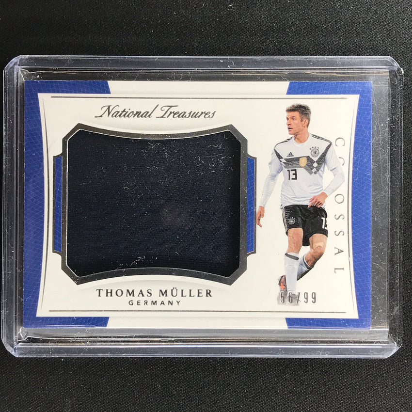 2018 National Treasures Thomas Muller Colossal Materials Relic 56/99