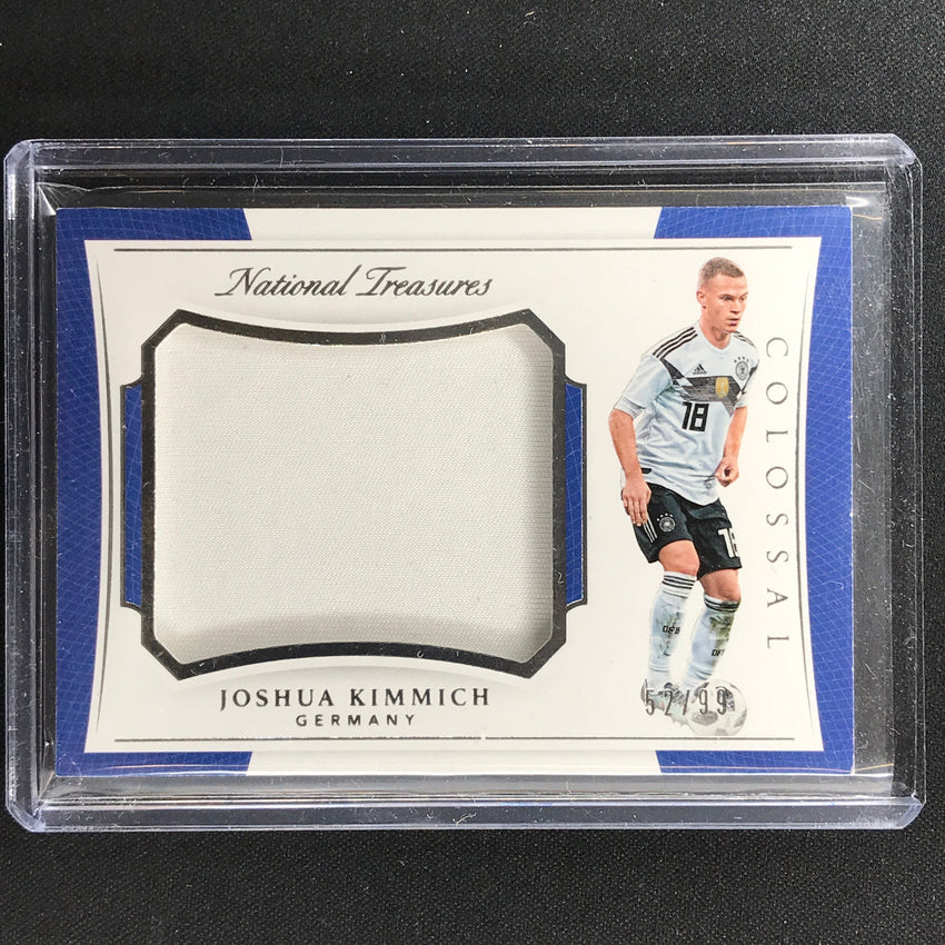 2018 National Treasures Joshua Kimmich Colossal Materials Relic 52/99