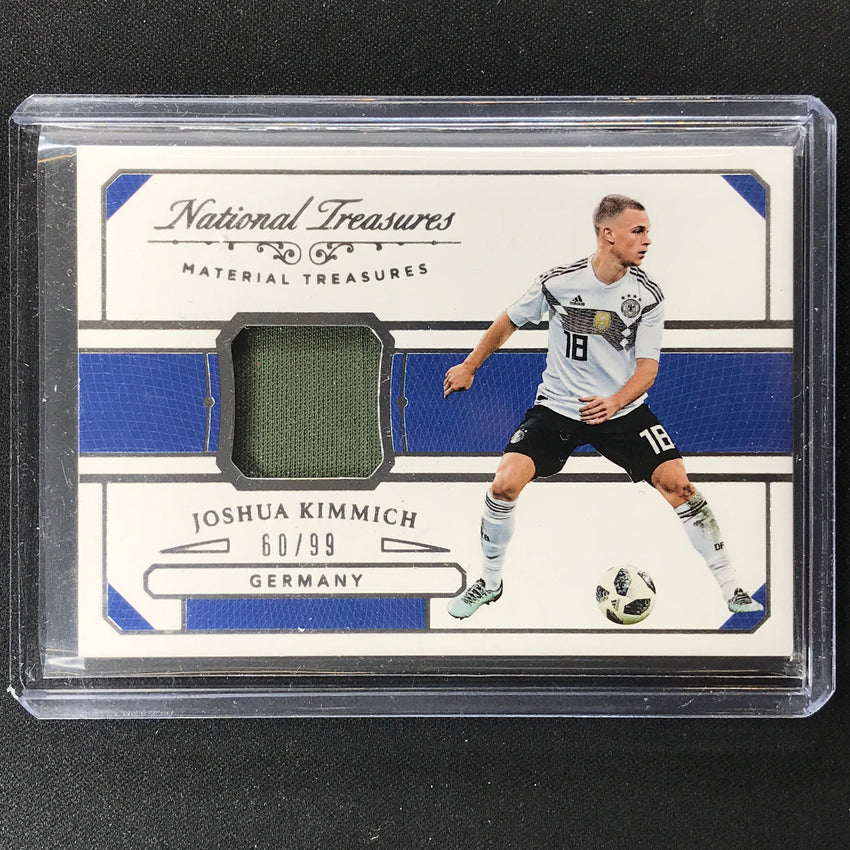2018 National Treasures Joshua Kimmich Material Treasures Relic 60/99