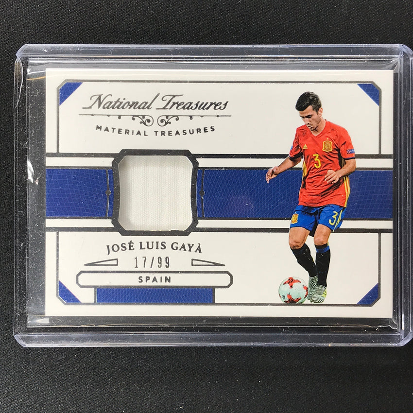 2018 National Treasures Jose Luis Gaya Material Treasures Relic 17/99