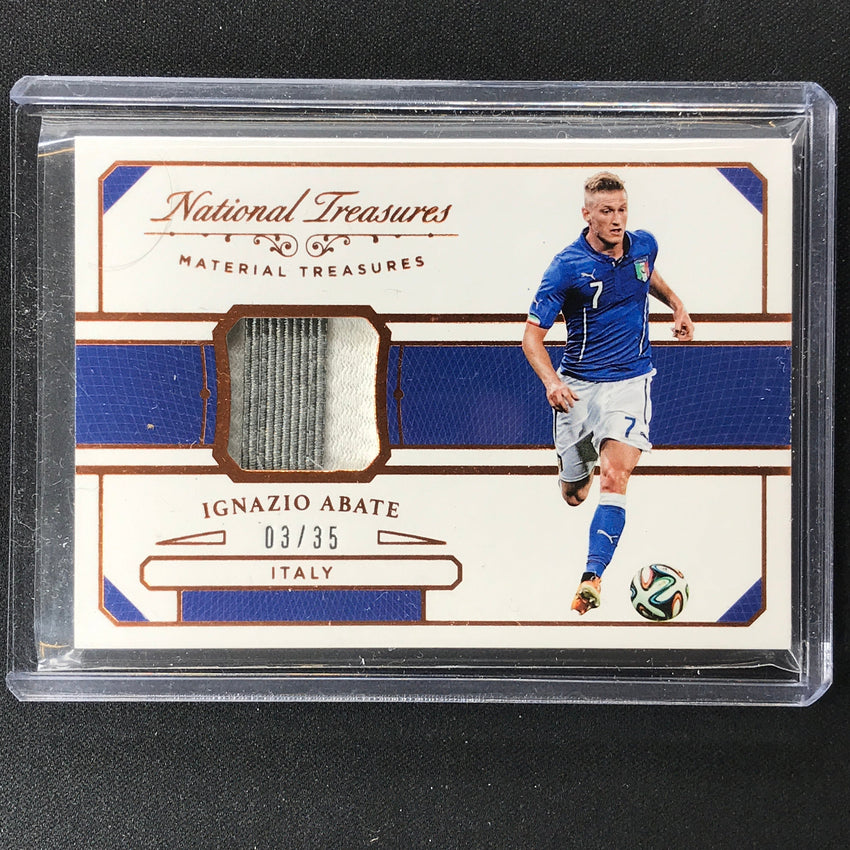 2018 National Treasures Ignazio Abate Material Treasures Relic Bronze 3/35
