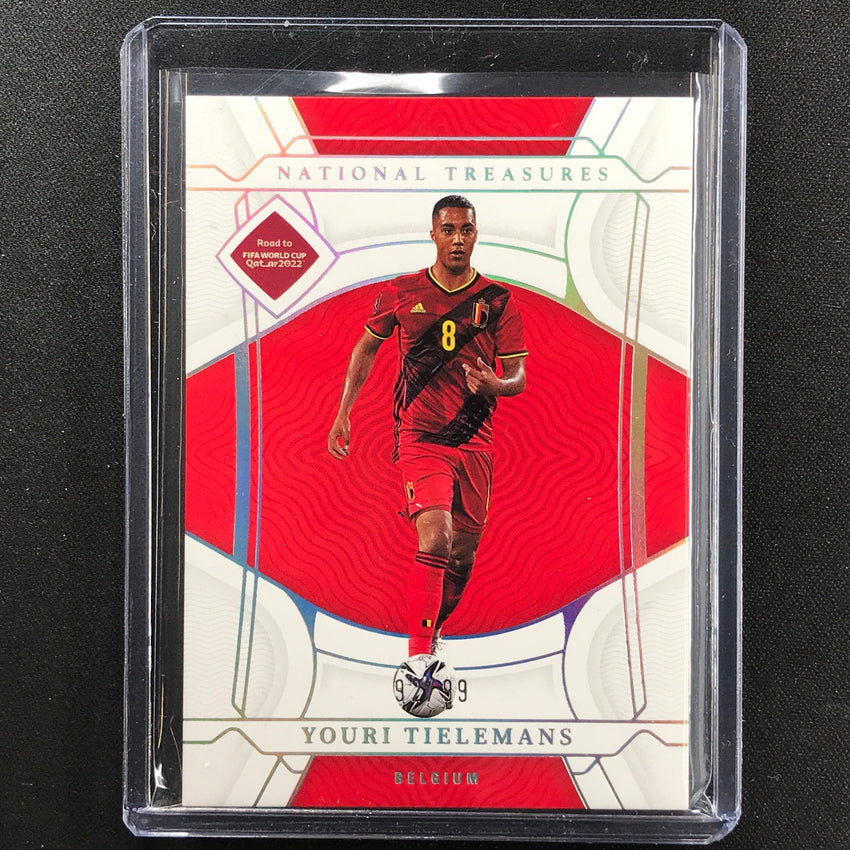 2022 National Treasures World Cup Qatar Youri Tielemans Base 92/99