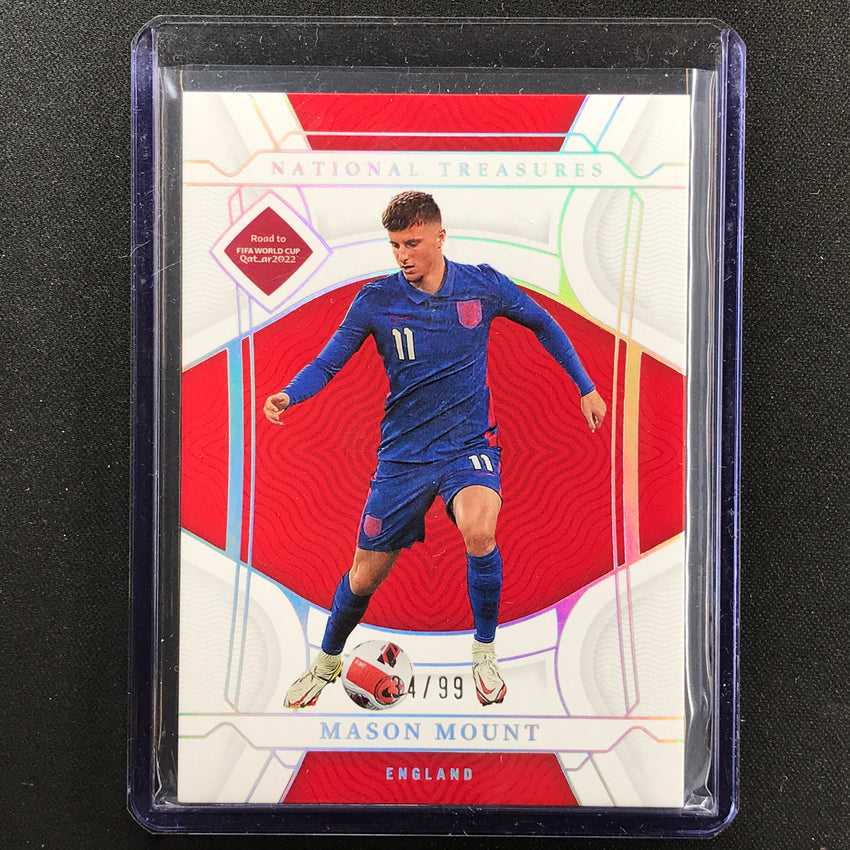 2022 National Treasures World Cup Qatar Mason Mount Base 34/99