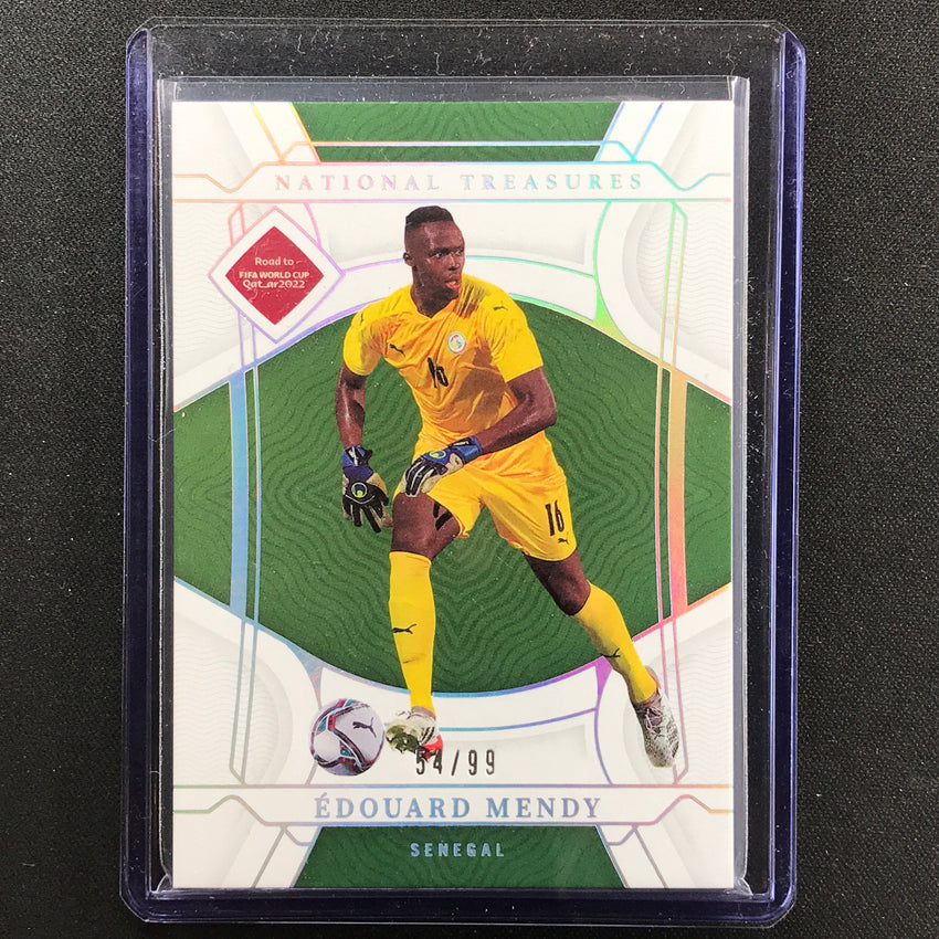 2022 National Treasures World Cup Qatar Edouard Mendy Base 54/99