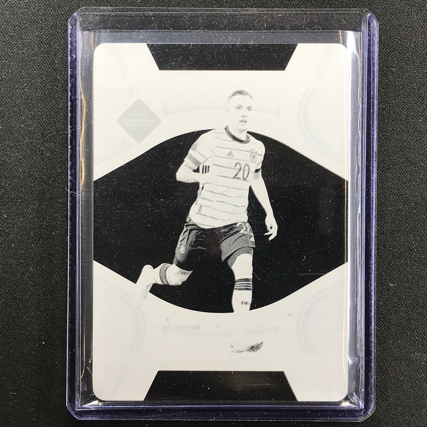 2022 National Treasures World Cup Qatar David Raum Rookie Printing Plate 1/1