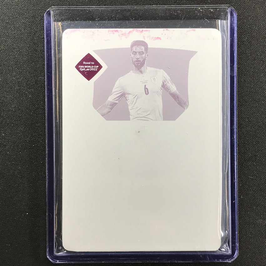 2022 National Treasures World Cup Qatar Rodrigo Bentancur Printing Plate 1/1