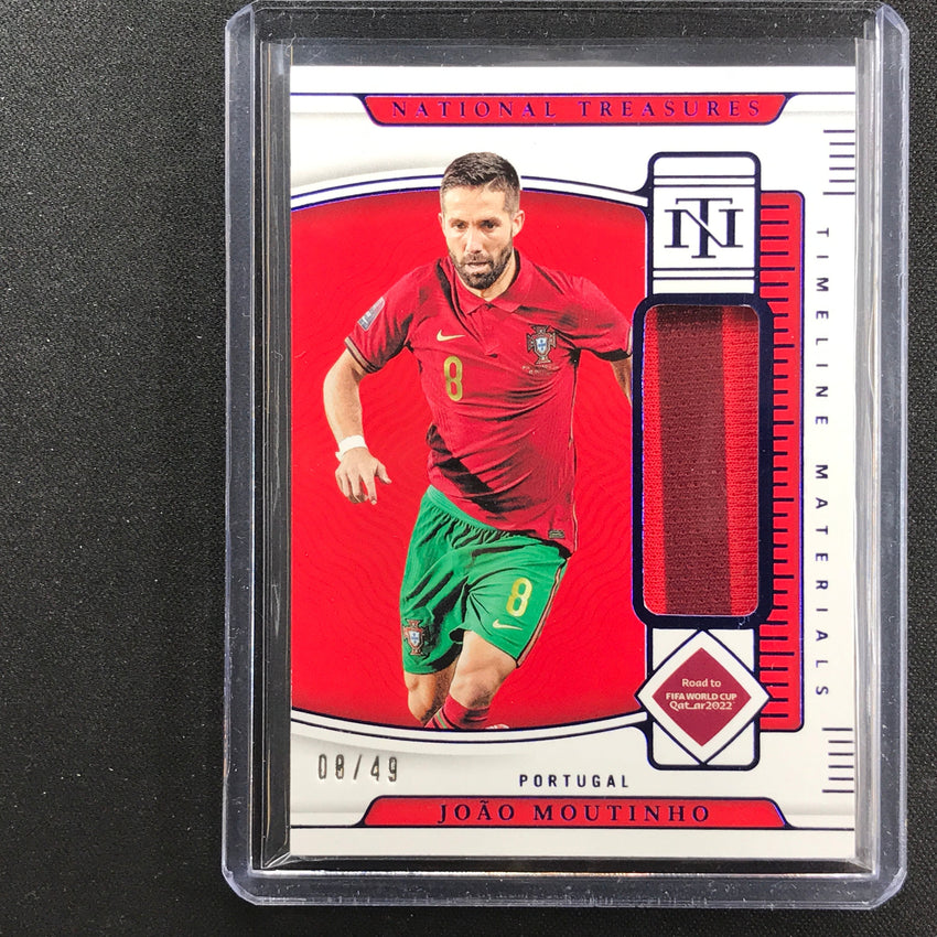 2022 National Treasures World Cup Qatar Joao Moutinho Timeline Relic 8/49