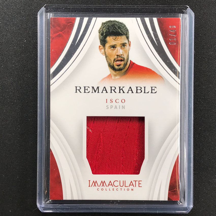 2017 Immaculate Isco Remarkable Memorabilia Relic 1/49