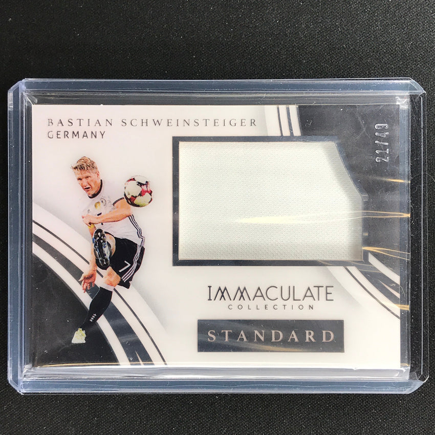 2017 Immaculate Bastian Schweinsteiger Standard Acetate Relic 21/49