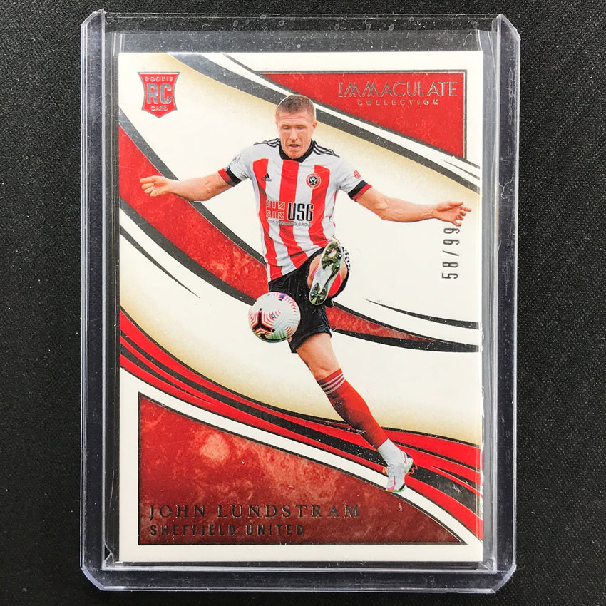 2020 Immaculate John Lundstram Rookie Base Silver 58/99