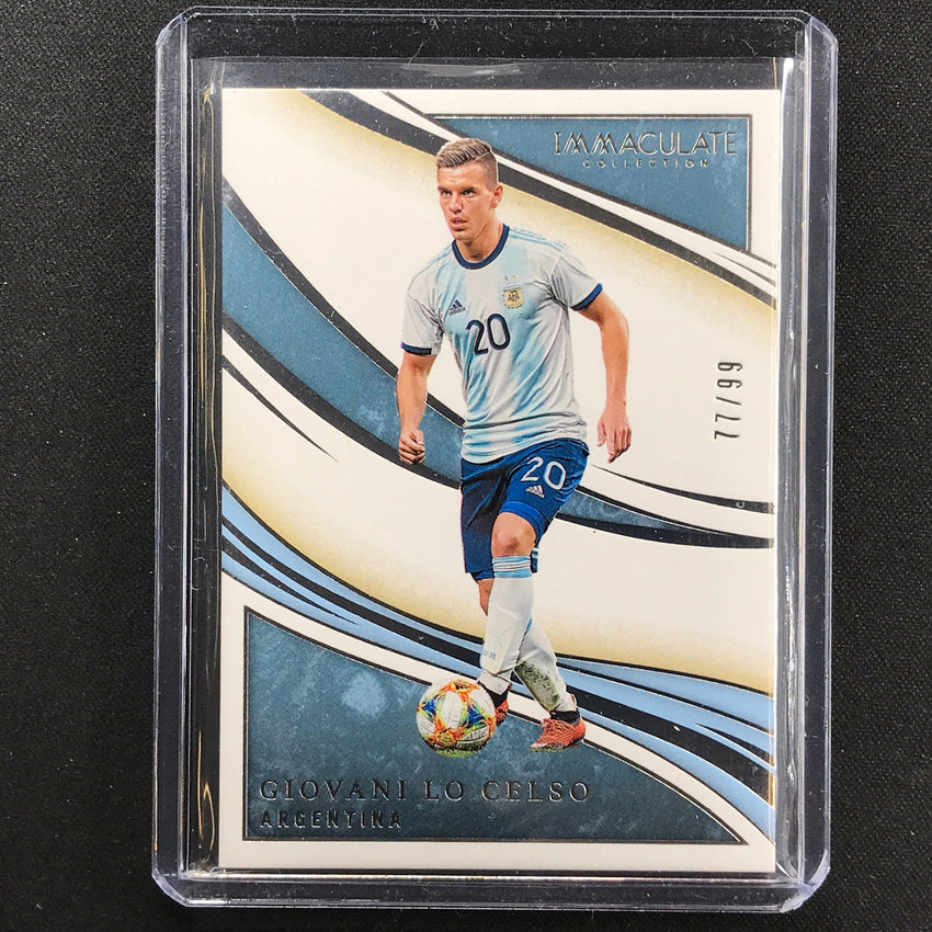 2020 Immaculate Giovanni Lo Celso Base Silver 77/99