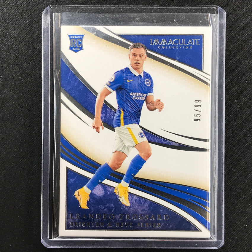 2020 Immaculate Leandro Trossard Rookie Base Silver 95/99
