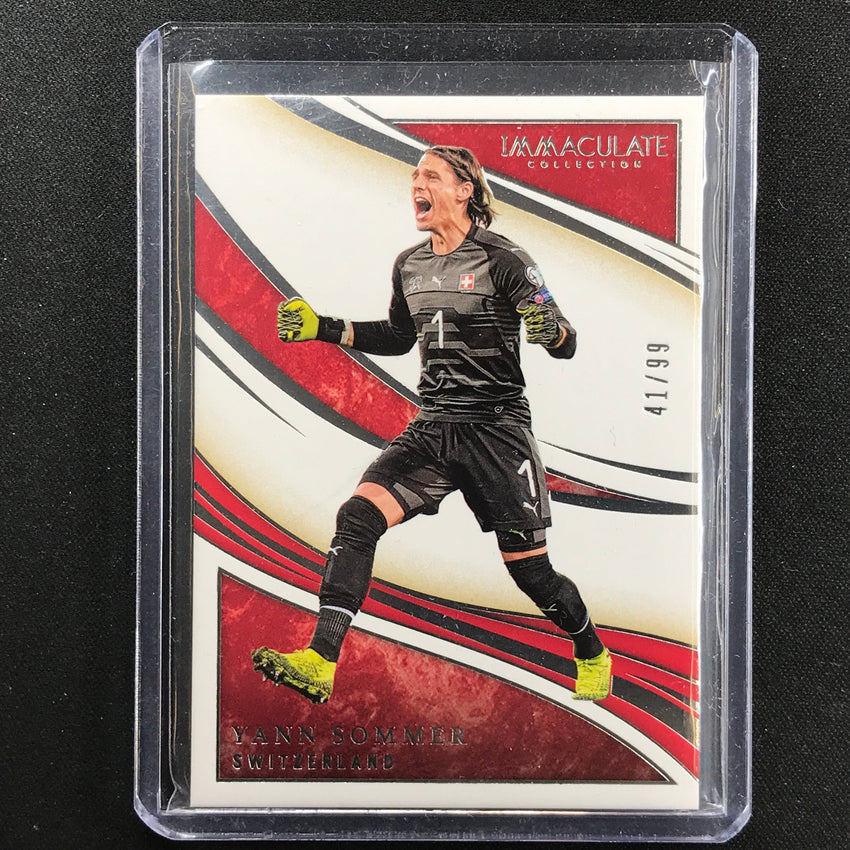 2020 Immaculate Yann Sommer Base Silver 41/99