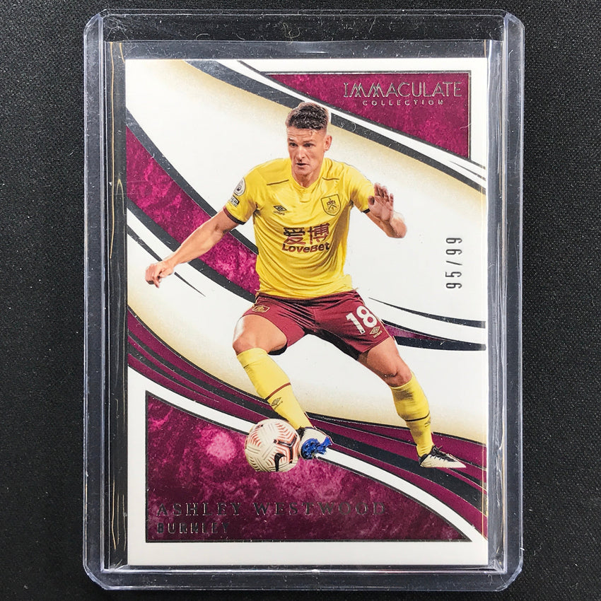 2020 Immaculate Ashley Westwood Base Silver 95/99