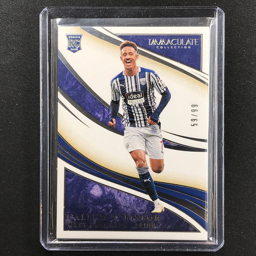 2020 Immaculate Callum Robinson Rookie Base Silver 59/99