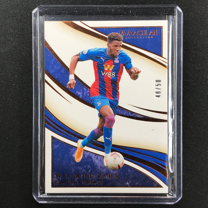 2020 Immaculate Wilfried Zaha Base Bronze 48/50