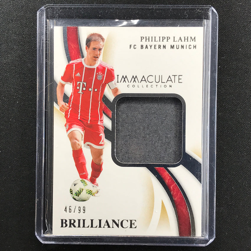 2020 Immaculate Philipp Lahm Brilliance Jersey Relic Silver 46/99