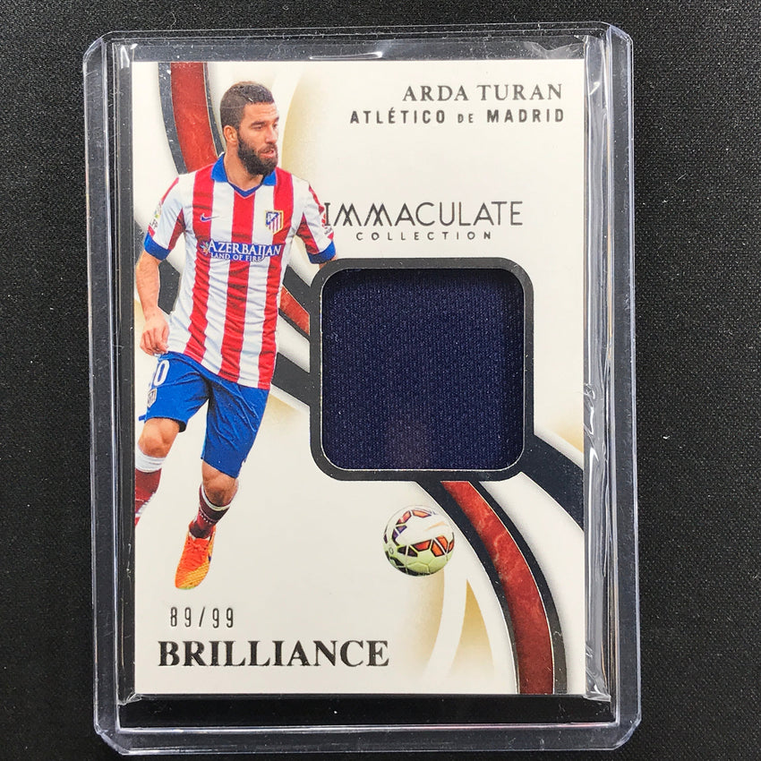 2020 Immaculate Arda Turan Brilliance Jersey Relic Silver 89/99