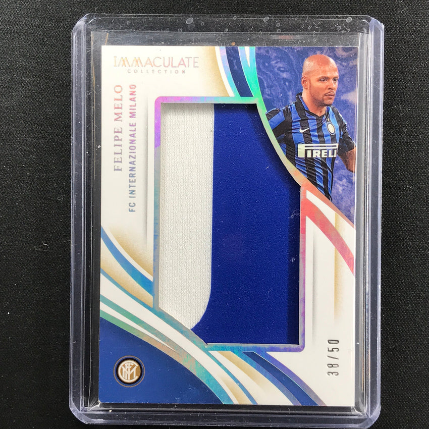 2020 Immaculate Felipe Melo Jersey Number Patches Relic 38/50