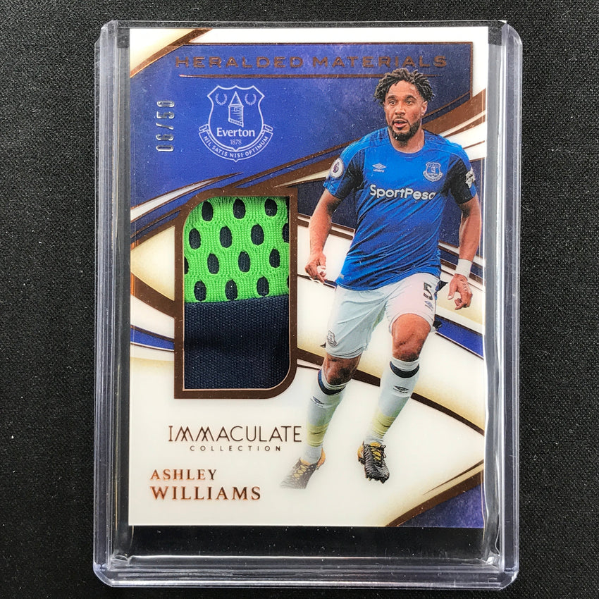 2020 Immaculate Ashley Williams Heralded Materials Acetate Relic Bronze 6/50