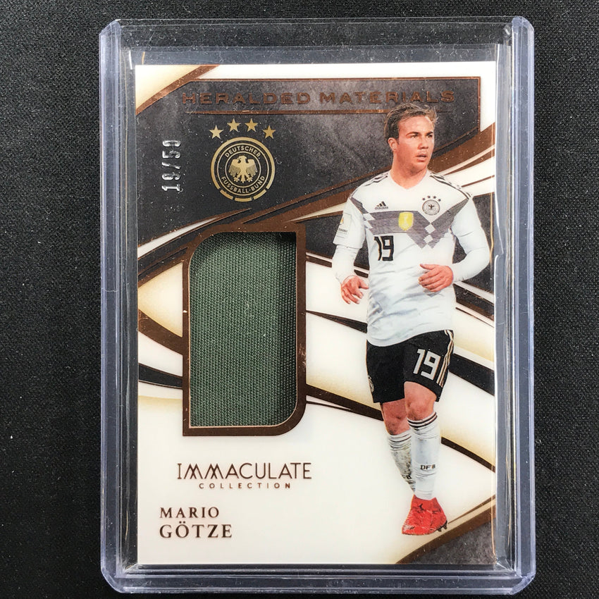 2020 Immaculate Mario Gotze Heralded Materials Acetate Relic Bronze 19/50