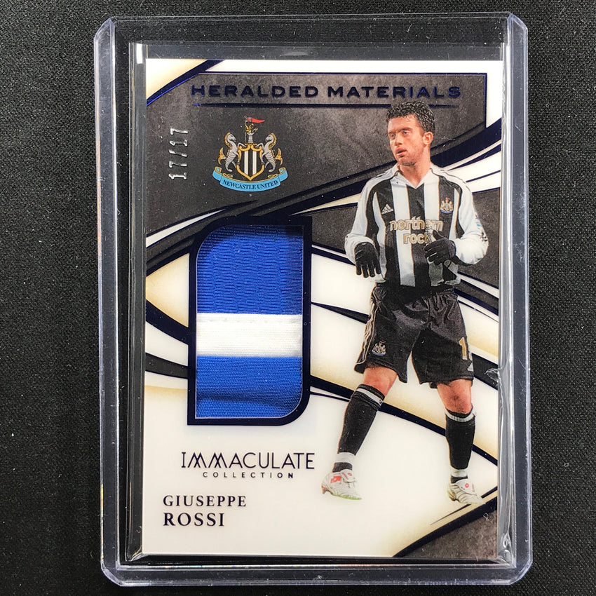 2020 Immaculate Giuseppe Rossi Heralded Materials Acetate Relic Patch 17/17