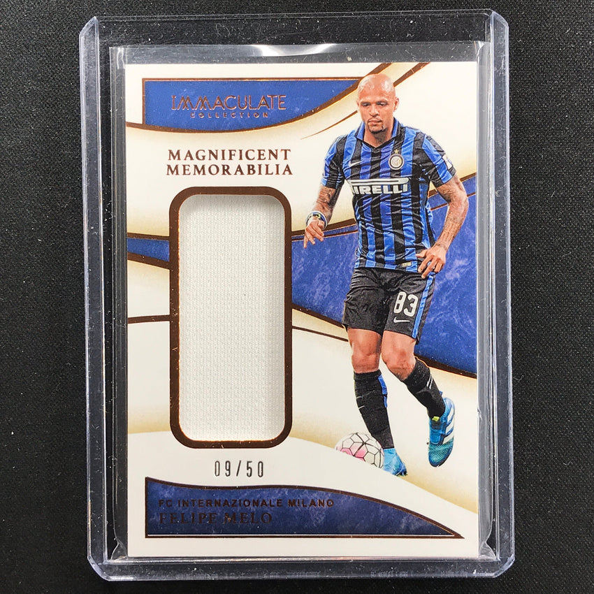 2020 Immaculate Felipe Melo Magnificent Memorabilia Jersey Relic Bronze 9/50