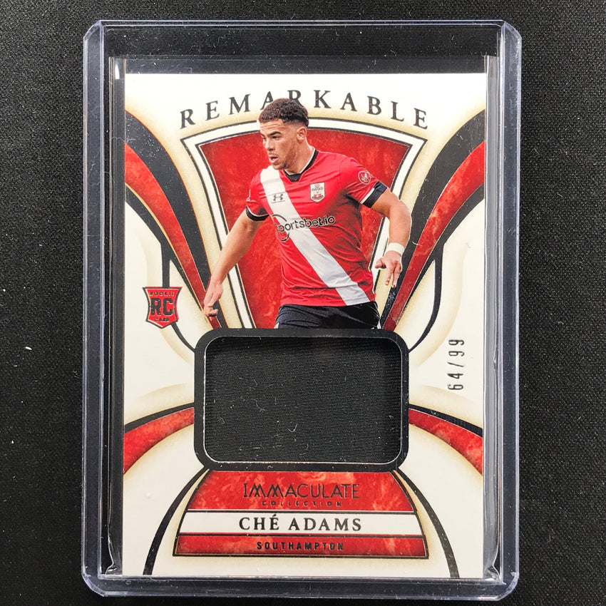2020 Immaculate Che Adams Remarkable Memorabilia Rookie Jersey Relic 64/99