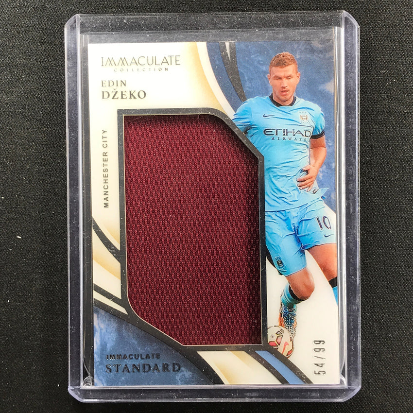 2020 Immaculate Edin Dzeko Standard Memorabilia Jersey Relic Silver 54/99