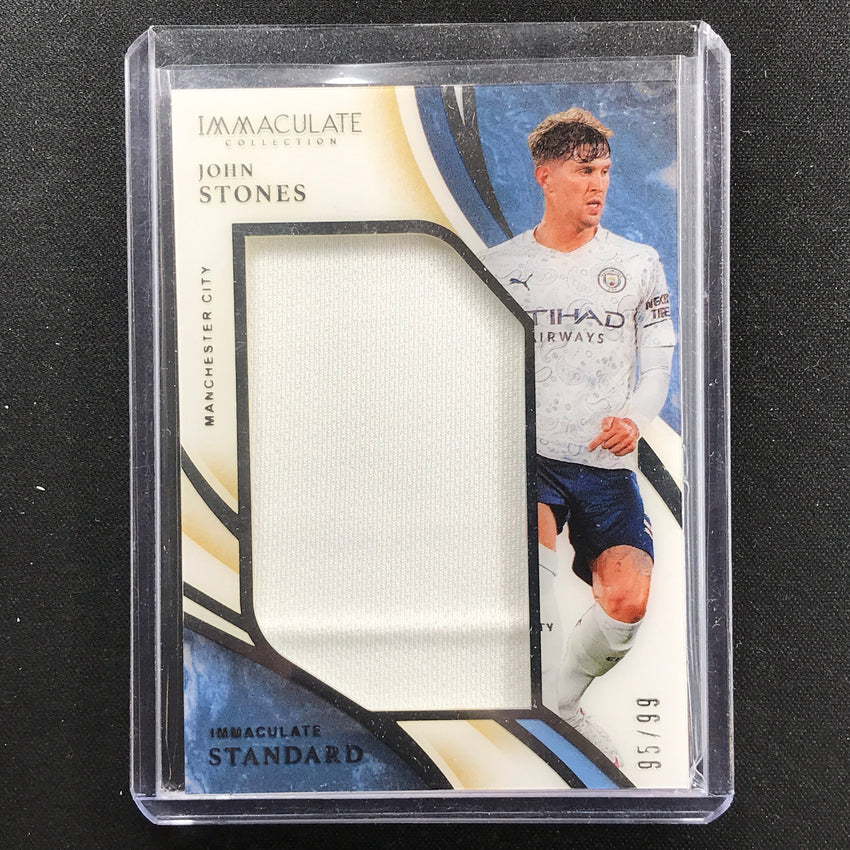 2020 Immaculate John Stones Standard Memorabilia Jersey Relic Silver 95/99