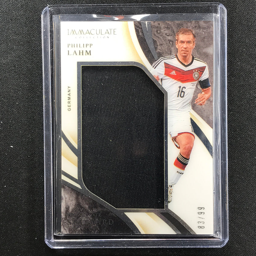 2020 Immaculate Philipp Lahm Standard Memorabilia Jersey Relic Silver 83/99