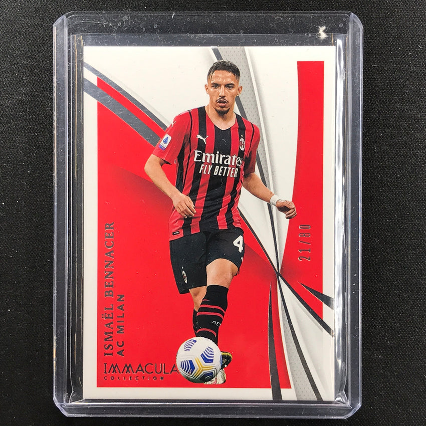 2021 Immaculate Ismael Bennacer Base Silver 21/80