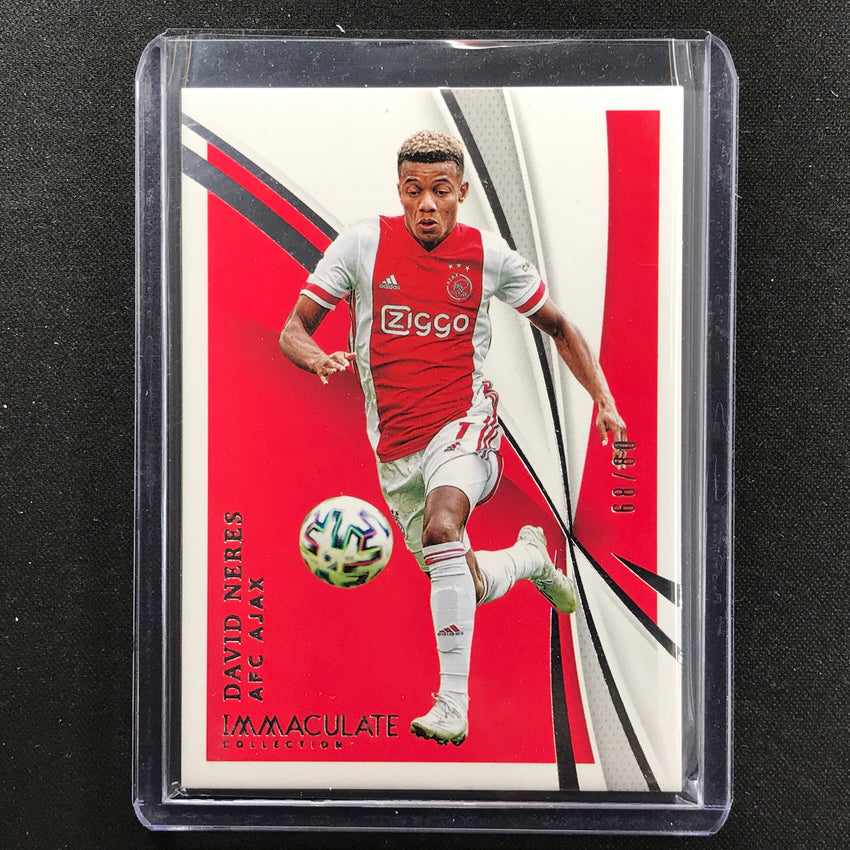 2021 Immaculate David Neres Base Silver 68/80
