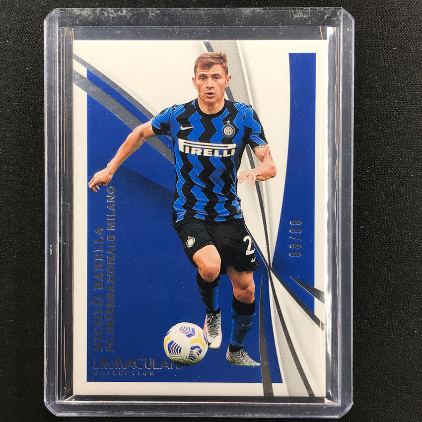 2021 Immaculate Nicolo Barella Base Silver 68/80