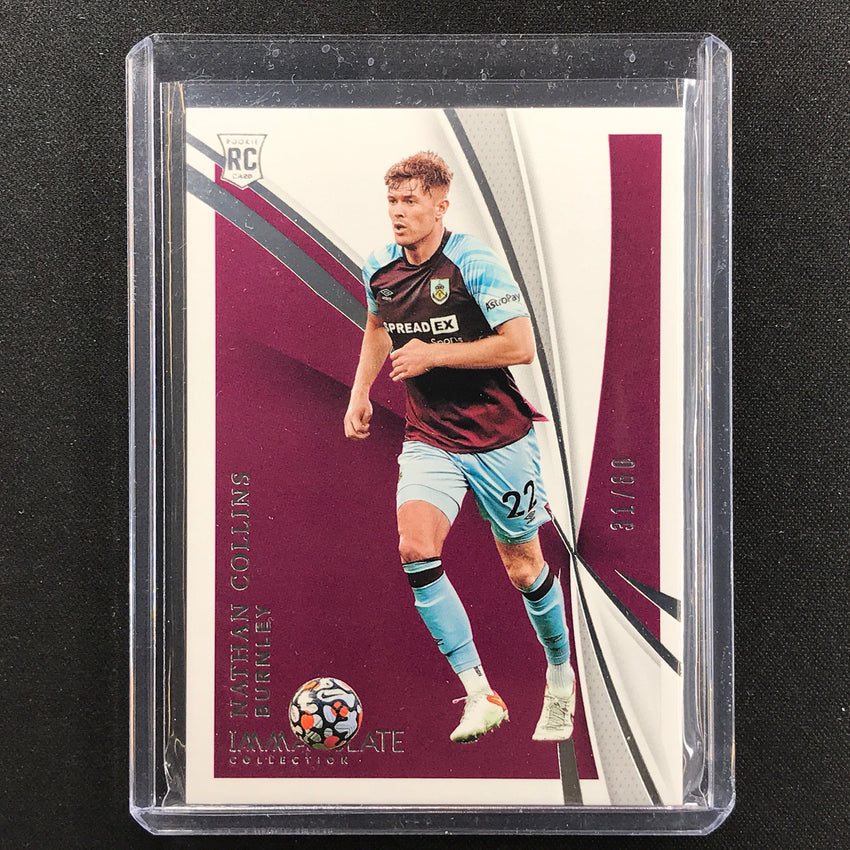 2021 Immaculate Nathan Collins Rookie Base Silver 31/80
