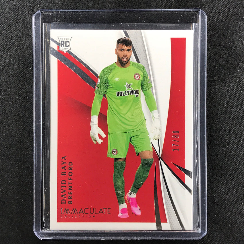 2021 Immaculate David Raya Rookie Base Silver 17/80