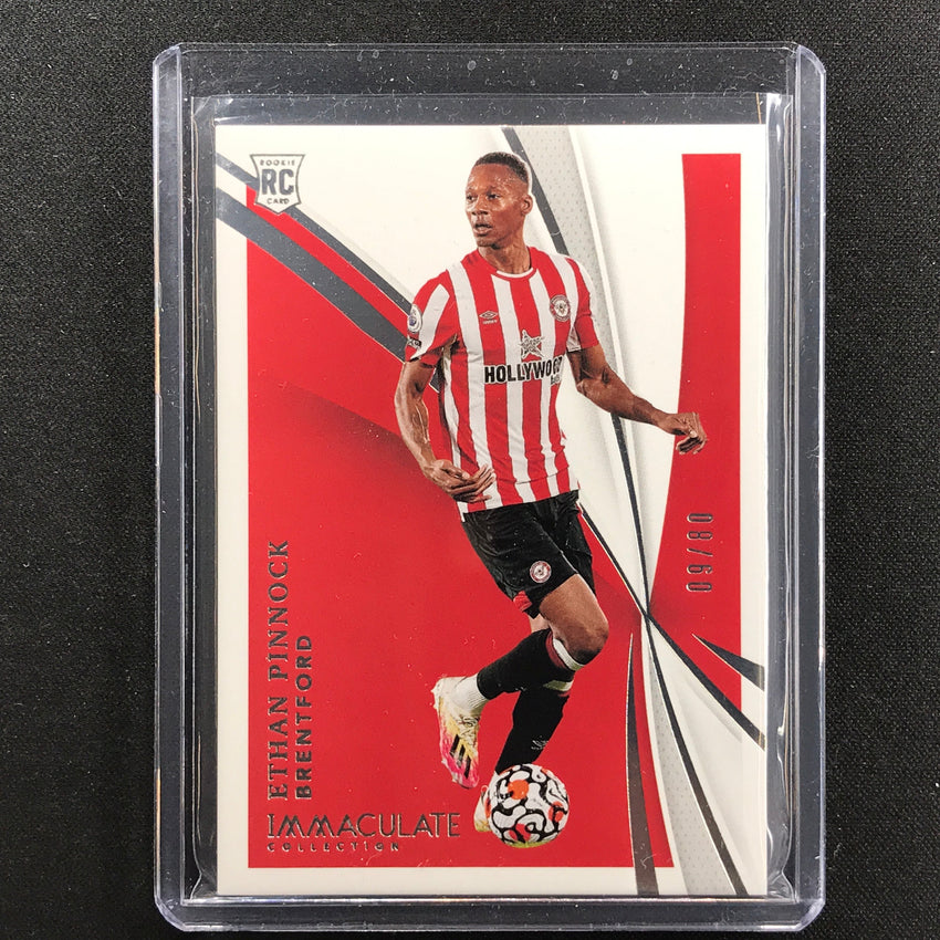 2021 Immaculate Ethan Pinnock Rookie Base Silver 9/80